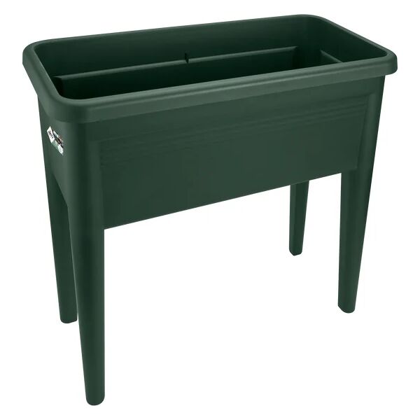 elho fioriera per orto in polipropilene green basics grow table xxl  verde h 65.1 cm