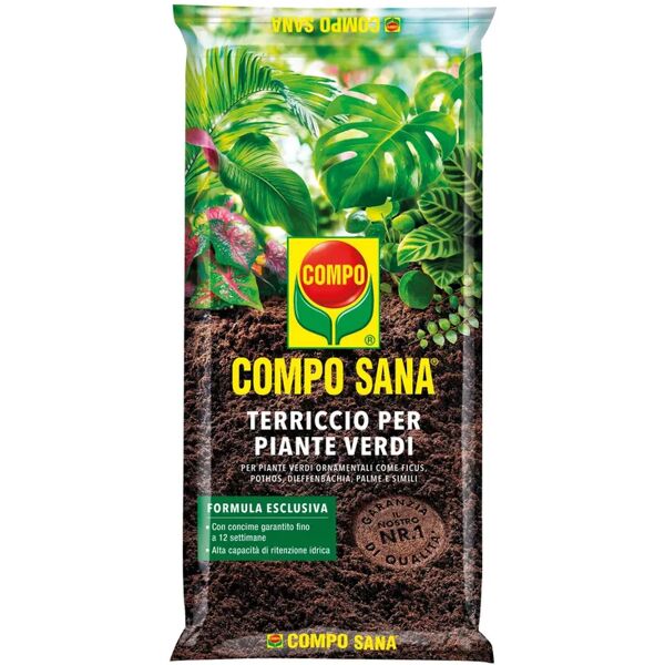 compo terriccio  sana per piante verdi 10 l