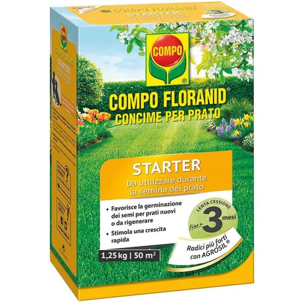 compo concime per il prato granulato  starter 1,25 kg