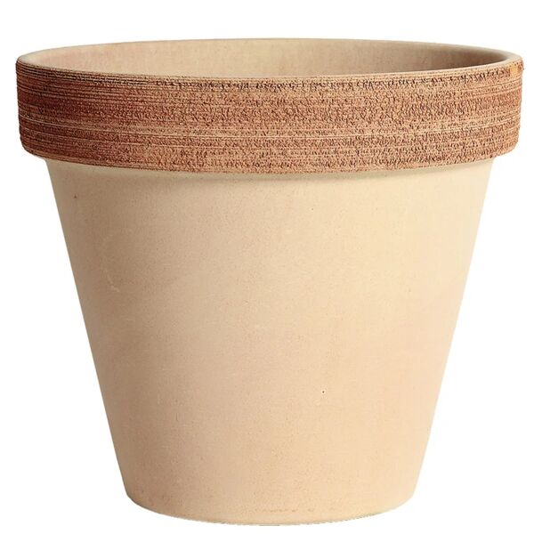 leroy merlin vaso per piante e fiori alto graffiato in terracotta terracotta h 25.2 cm Ø 23 cm