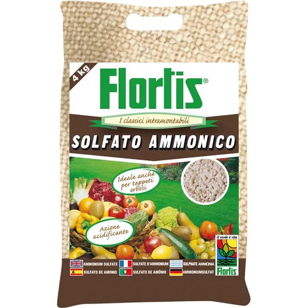 flortis concime granulato  solfato ammonico 4 kg