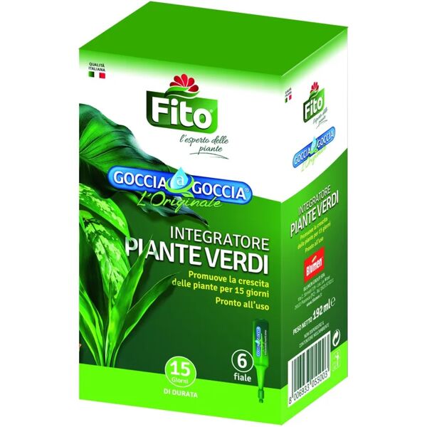 fito concime per piante verdi liquido  goccia a goccia 192 ml