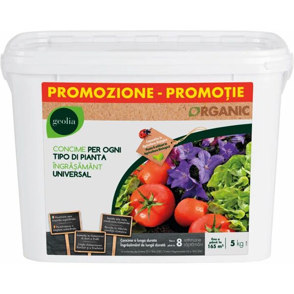 geolia concime granulato  organic 5 kg