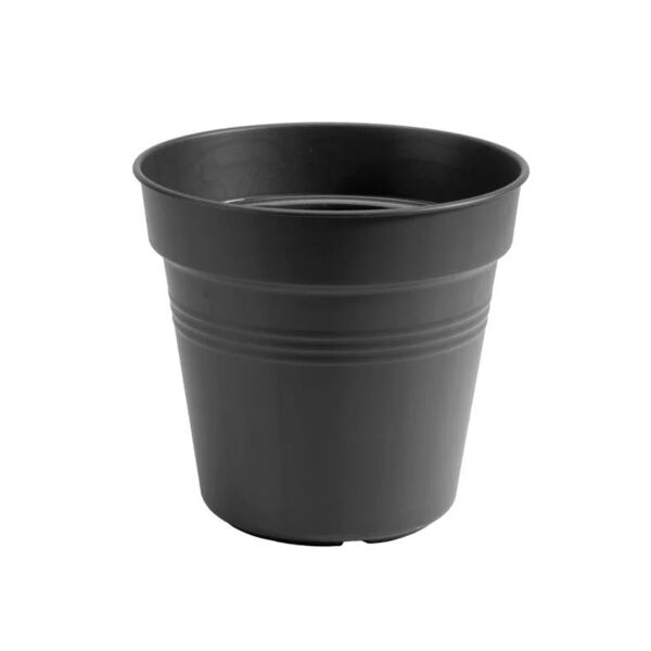 elho vaso per piante e fiori green basics growpot  in polipropilene nero h 12 cm l 13 x p 11.8 cm Ø 13 cm