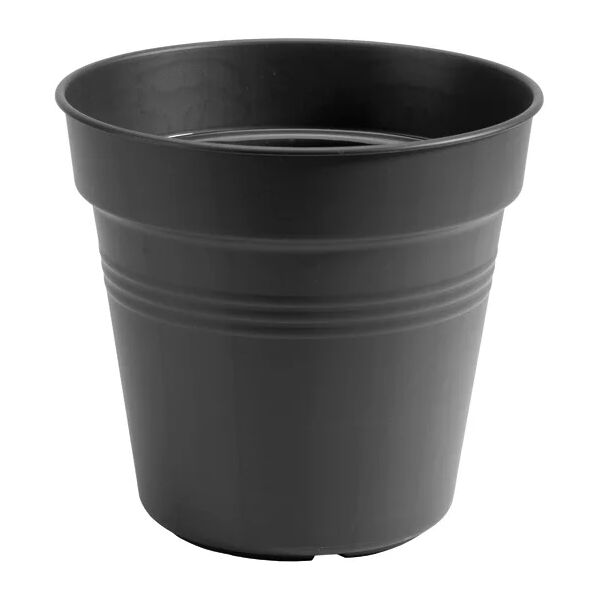 elho vaso per piante e fiori green basics growpot  in polipropilene nero h 15.7 cm l 17 x p 15.5 cm Ø 17 cm