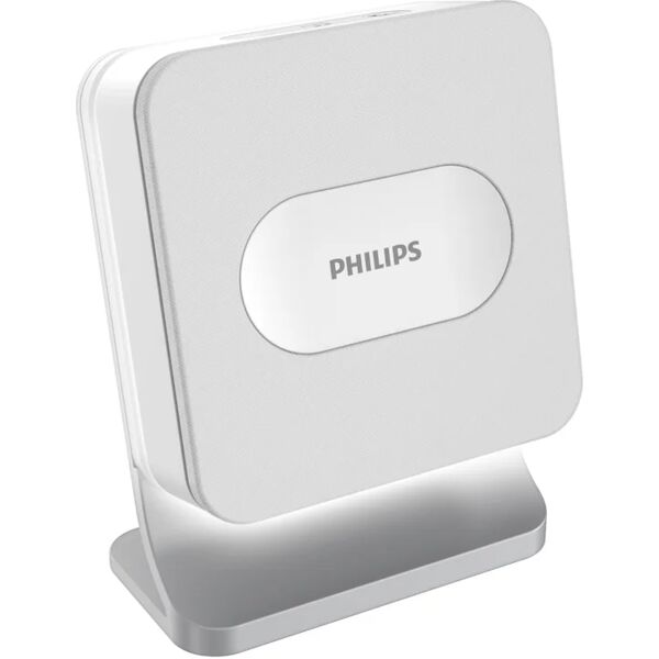 philips campanello senza filo  welcombell 300 basic grigio