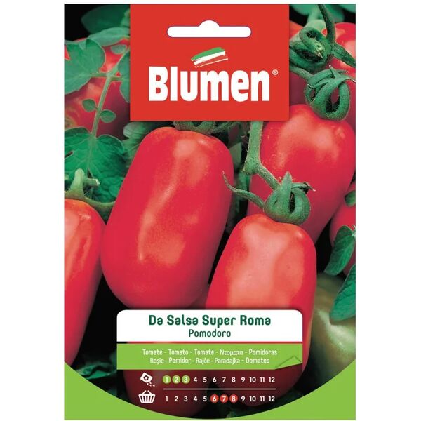 blumen seme per orto pomodoro salsa super roma