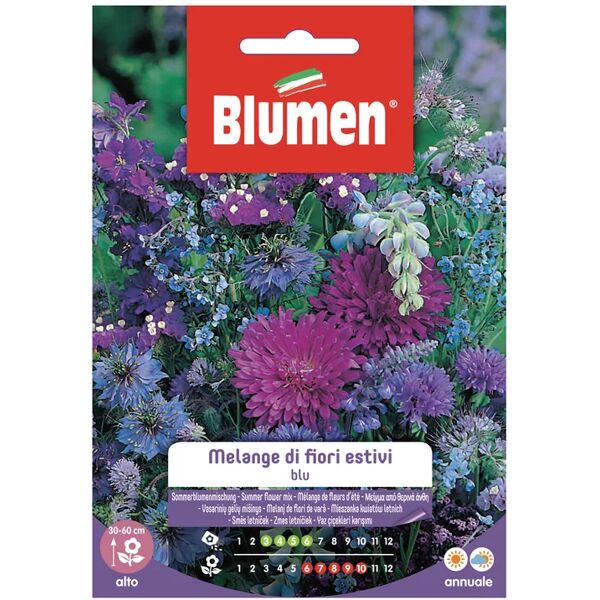 blumen seme fiore melange di fiori estivi blu