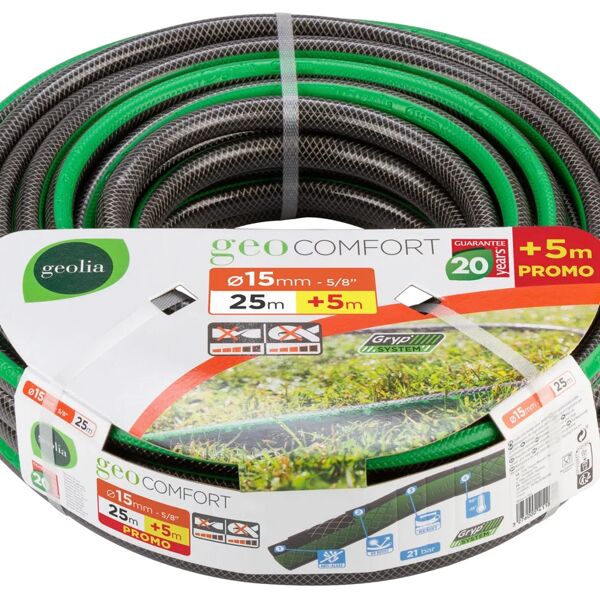 geolia tubo di irrigazione elicoidale  l 30 m x Ø 15 mm