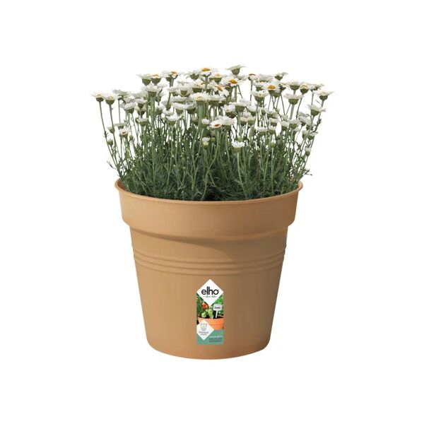 elho vaso per piante e fiori green basics growpot  in polipropilene marrone h 27.7 cm l 30 x p 27.1 cm Ø 30 cm