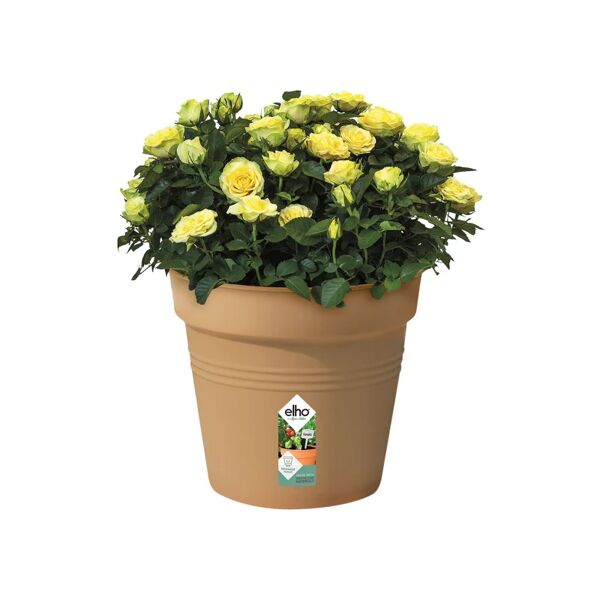 elho vaso per piante e fiori green basics growpot  in polipropilene marrone h 37 cm l 40 x p 36.2 cm Ø 39.9 cm