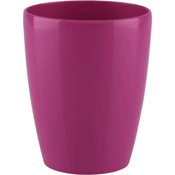 artevasi vaso per piante e fiori orchidea  in polipropilene rosa h 15 cm Ø 12.7 cm