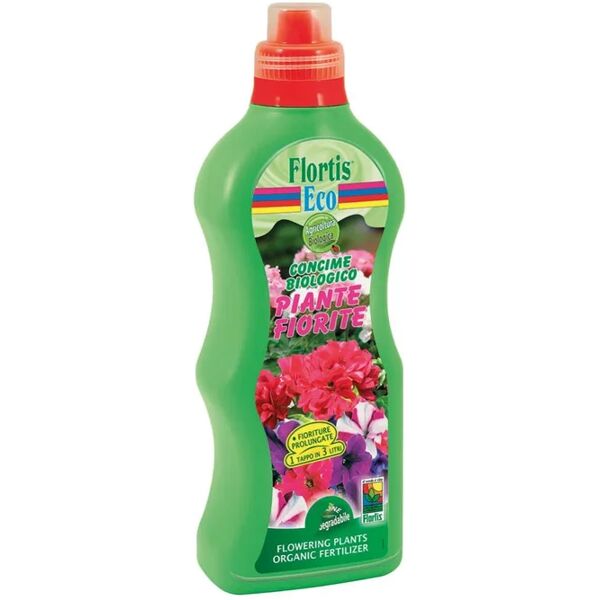 flortis concime liquido  biologico gerani e p. fiorite 1000 g