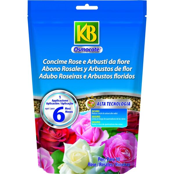 leroy merlin concime piante fiorite granulato kb osmocote confezionato in sacchetto (doypack) richiudibile da 750 g