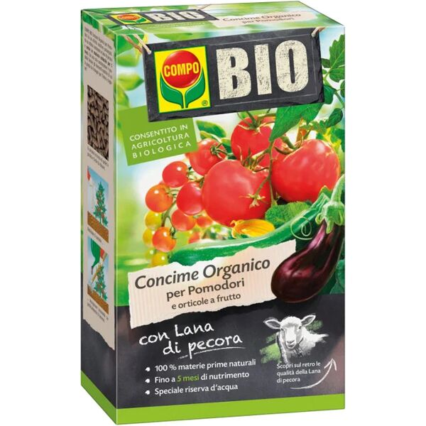 compo concime organico granulato  bio per pomodori 750 gr