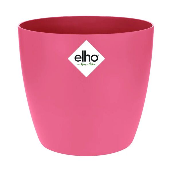 elho coprivaso per piante e fiori brussels round mini  in polipropilene rosa h 6 cm Ø 6.7 cm
