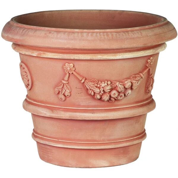 leroy merlin vaso per piante e fiori conca festonata in terracotta terracotta h 26 cm Ø 30 cm