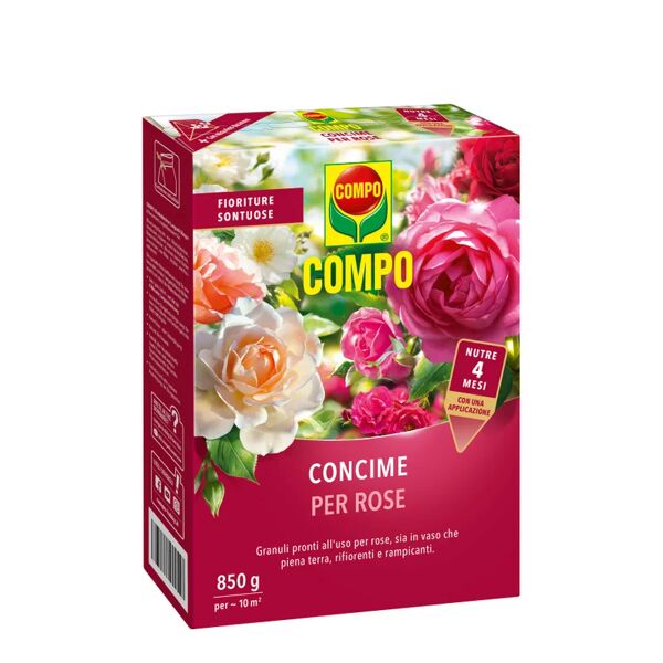 compo concime piante fiorite granulato  per rose 850gr