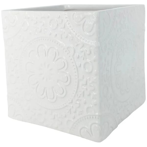 leroy merlin vaso decorativo quadro in ceramica bianco h 40 cm