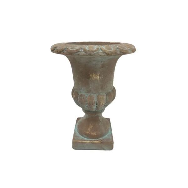 leroy merlin vaso decorativo romana in terracotta marrone h 25 cm
