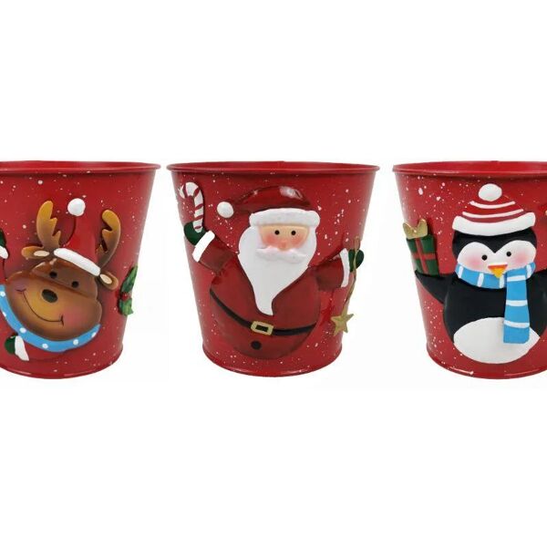 leroy merlin vaso decorativo met.3mix in resina multicolore h 13 cm