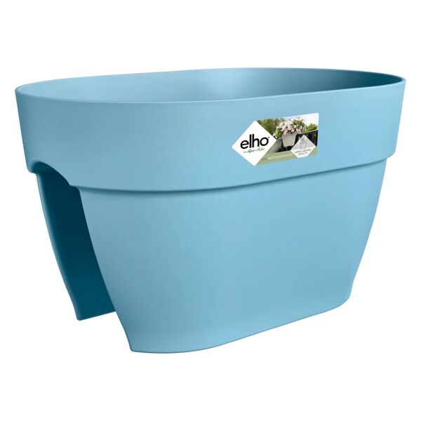 elho vaso con supporto  vibia in polipropilene h 22 cm, l 26 x l 39 cm