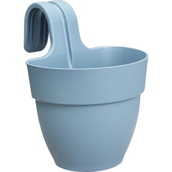 elho vaso con supporto  vibia in polipropilene h 26.5 cm, l 24.1 x l 20.5 cm