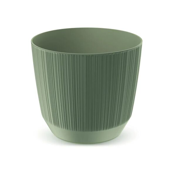 prosperplast coprivaso per piante e fiori ryfo13/l4  in polipropilene verde h 10.8 cm l 13 x p 13 cm Ø 13 cm