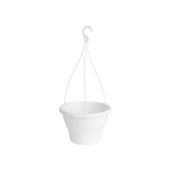 elho maceta colgante - corsica hanging basket 30cm gris pardo