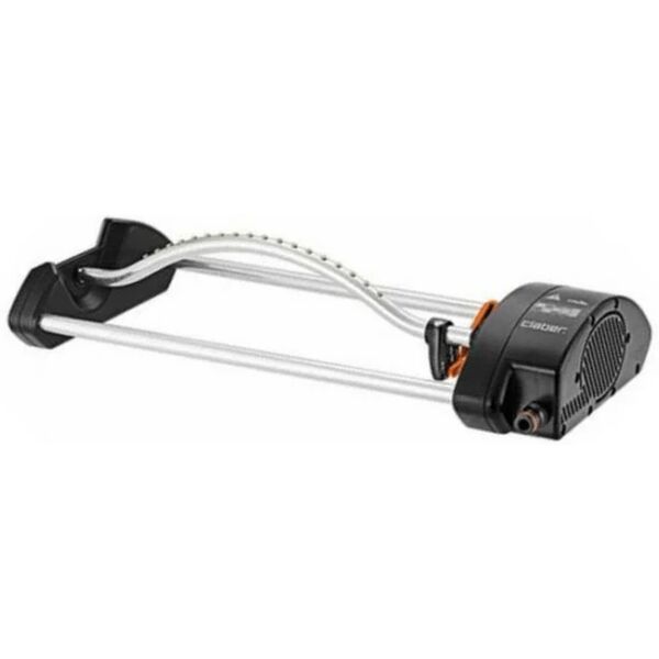 claber irrigatore da terra per giardino oscillante compact-160 -max 181 mq