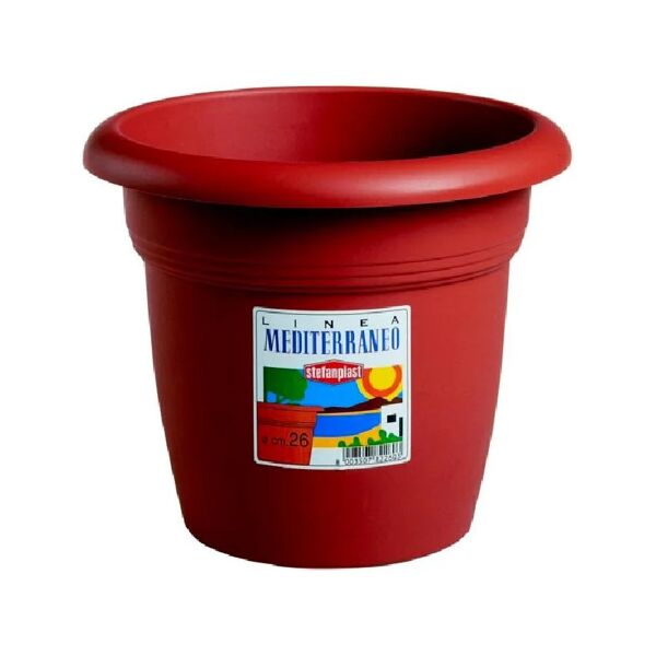 stefanplast 82260 vaso med tondo coccio 26 h. 20,0 - 82260