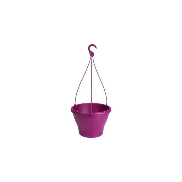 elho vaso da fiori sospeso  corsica 30 - rosa ciliegia - esterno e balcone - Ø 29,4 x h 21,1 cm