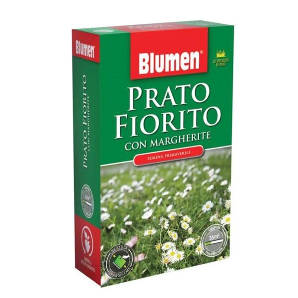 blumen semi di prato fiorito, con fiori di margherita, formato da 500 gr - per 35/40 mq
