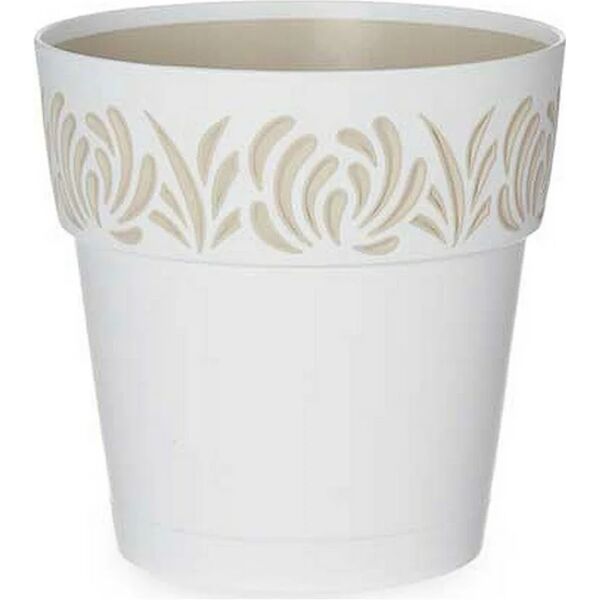 stefanplast vaso gaia tondo ris.acqua bianco 15 h 15 stefanpl