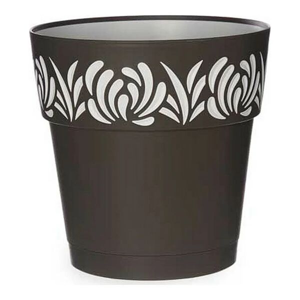 stefanplast vaso gaia tondo ris.acqua grafite 25 h 25 stefanpl