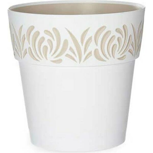 stefanplast vaso gaia tondo ris.acqua bianco 20 h 19 stefanpl