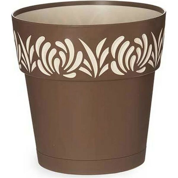 stefanplast vaso gaia tondo ris.acqua tortora 20 h 19 stefanpl