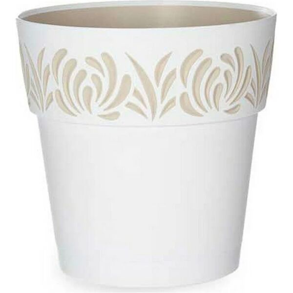 stefanplast vaso gaia tondo ris.acqua bianco 25 h 25 stefanpl