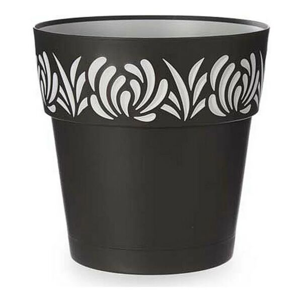 stefanplast vaso gaia tondo ris.acqua grafite 30 h 29 stefanpl