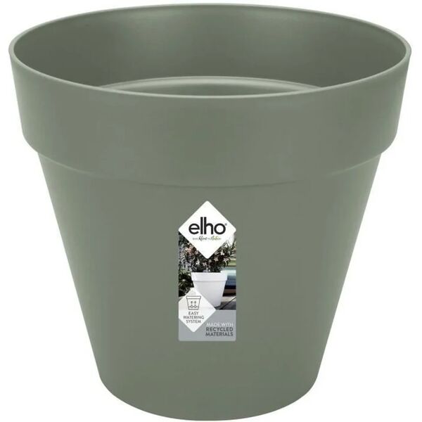 elho vaso  verde plastica Ø 30 cm