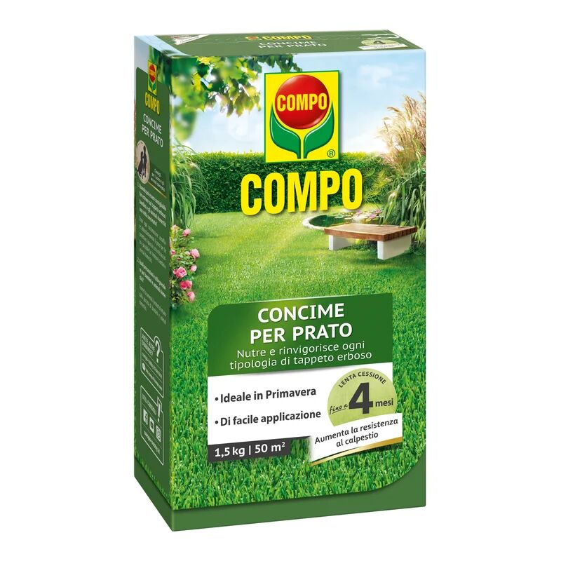 compo concime per il prato granulato  floranid 1,5 kg