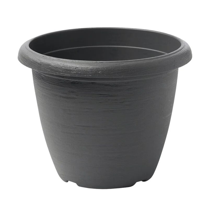 plastecnic vaso per piante e fiori campana terrae  in polipropilene grigio h 42.5 cm Ø 60 cm
