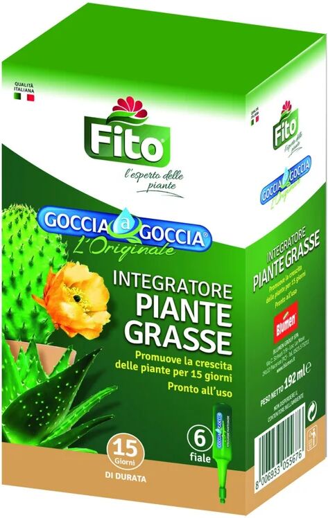 fito concime per piante grasse liquido  goccia a goccia 192 ml