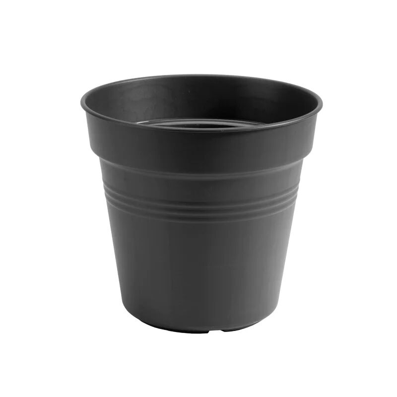 elho vaso per piante e fiori green basics growpot  in polipropilene nero h 15.7 cm l 17 x p 15.5 cm Ø 17 cm