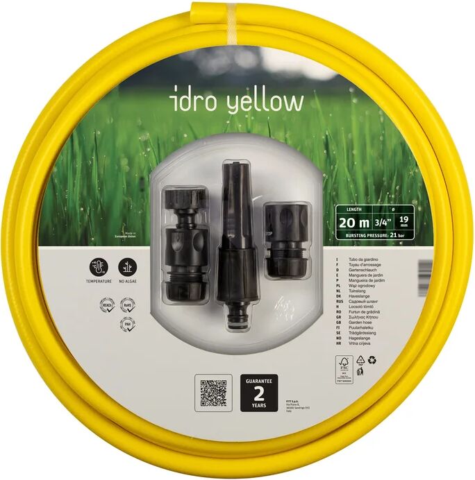 fitt tubo di irrigazione rinforzato  retinato 3 strati l 20 m x Ø 21.4 mm