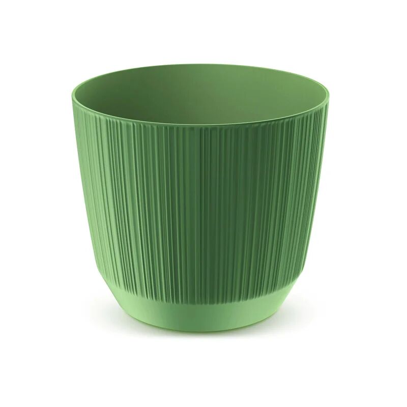 prosperplast coprivaso per piante e fiori ryfo17/l4  in polipropilene verde h 14.7 cm l 17 x p 17 cm Ø 17 cm