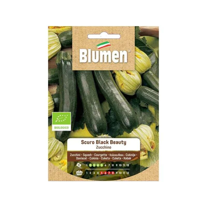 blumen semi biologici per orto - 25 varietà diverse a scelta a marchio
