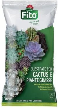 fito substrato  per cactus e piante grasse 1 lt giardino giardinaggio