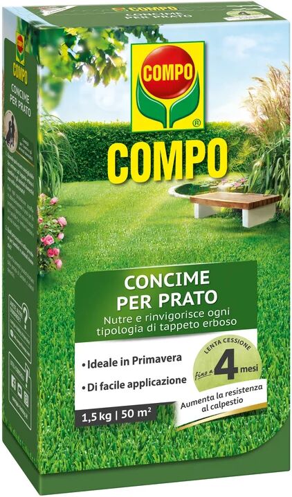 Compo Concime per il prato granulato  Floranid 1,5 Kg