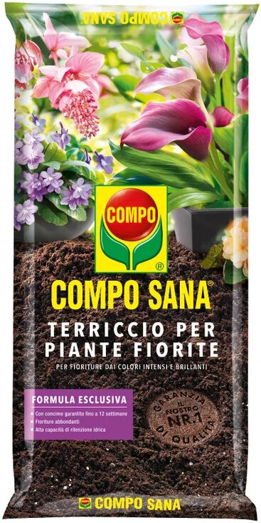 Compo Terriccio  Sana per piante fiorite 20 L